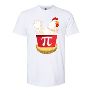 Funny Chicken Pot Pi Design Day Pie Day Math Lover Gift Softstyle CVC T-Shirt