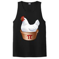 Funny Chicken Pot Pi (Pot Pie) Math Poultry Farmer Gift PosiCharge Competitor Tank