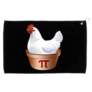 Funny Chicken Pot Pi (Pot Pie) Math Poultry Farmer Gift Grommeted Golf Towel