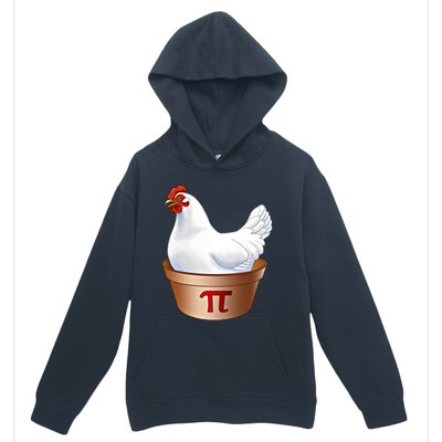 Funny Chicken Pot Pi (Pot Pie) Math Poultry Farmer Gift Urban Pullover Hoodie