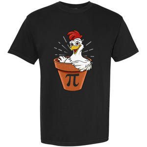 Funny Chicken Pot Pi Day Pie Math Lover Geek 3 14 Garment-Dyed Heavyweight T-Shirt