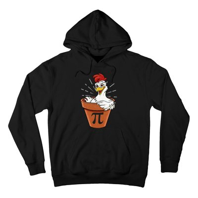 Funny Chicken Pot Pi Day Pie Math Lover Geek 3 14 Hoodie