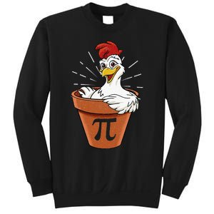 Funny Chicken Pot Pi Day Pie Math Lover Geek 3 14 Sweatshirt