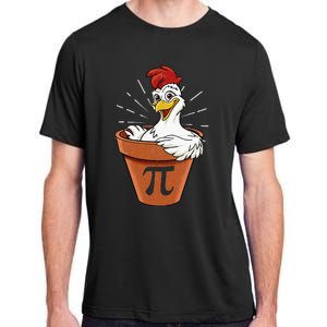 Funny Chicken Pot Pi Day Pie Math Lover Geek 3 14 Adult ChromaSoft Performance T-Shirt