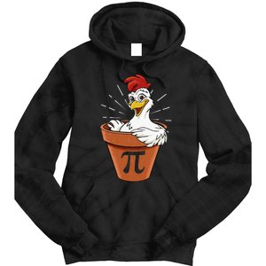 Funny Chicken Pot Pi Day Pie Math Lover Geek 3 14 Tie Dye Hoodie