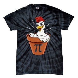 Funny Chicken Pot Pi Day Pie Math Lover Geek 3 14 Tie-Dye T-Shirt