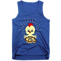 Funny Chicken Pot Pie Pi Day Math Lover 3 14 Nerd Mathematic Gift Tank Top