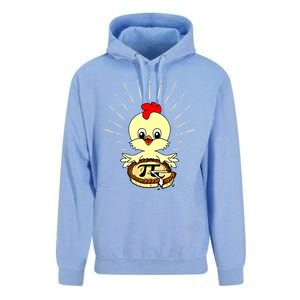 Funny Chicken Pot Pie Pi Day Math Lover 3 14 Nerd Mathematic Gift Unisex Surf Hoodie