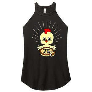 Funny Chicken Pot Pie Pi Day Math Lover 3 14 Nerd Mathematic Cool Gift Women's Perfect Tri Rocker Tank