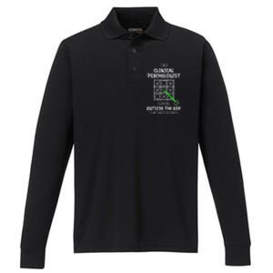 Funny Clinical Psychologist Gift Performance Long Sleeve Polo