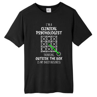 Funny Clinical Psychologist Gift Tall Fusion ChromaSoft Performance T-Shirt