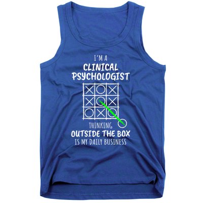 Funny Clinical Psychologist Gift Tank Top