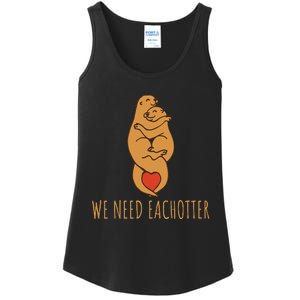 Funny Cute Pun Eachotter Ladies Essential Tank