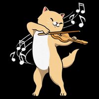 Funny Cat Playing Violin Giftt Cool Violinist Gift City Backpack