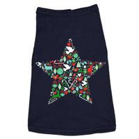 Festive Christmas Pattern Star Doggie Tank