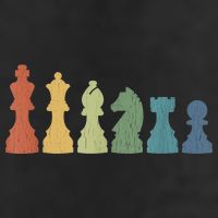 Funny Chess Pieces Board Game Lover Player Themed Chess Gift Garment-Dyed Fleece Hoodie