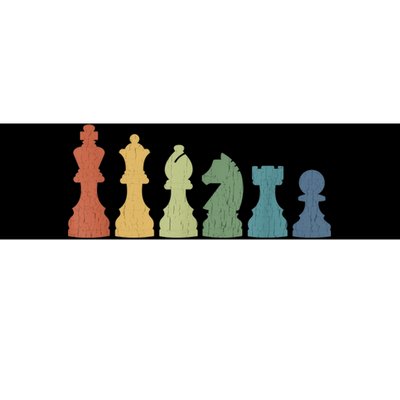 Funny Chess Pieces Board Game Lover Player Themed Chess Gift Bumper Sticker