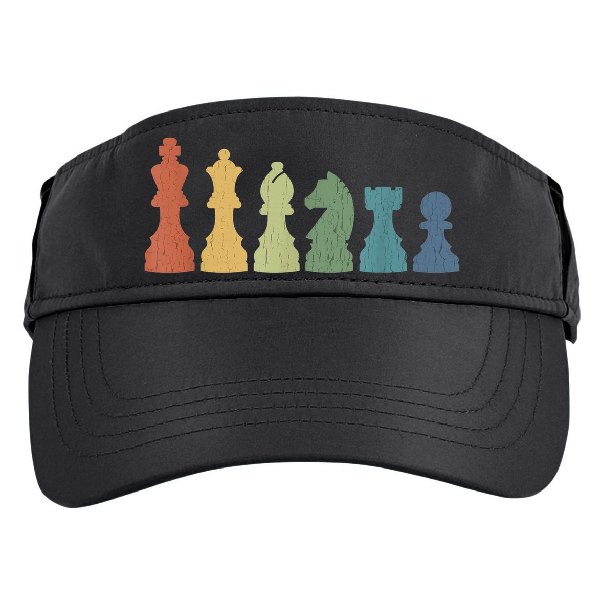 Funny Chess Pieces Board Game Lover Player Themed Chess Gift Adult Drive Performance Visor