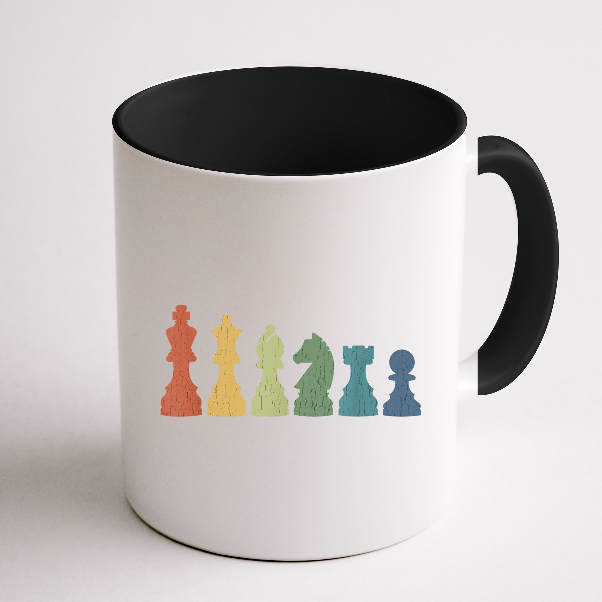 Funny Chess Pieces Board Game Lover Player Themed Chess Gift Mug