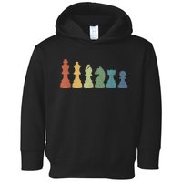 Funny Chess Pieces Board Game Lover Player Themed Chess Gift Toddler Hoodie