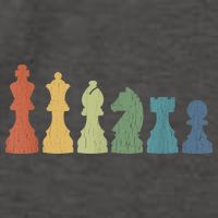 Funny Chess Pieces Board Game Lover Player Themed Chess Gift Vector Backpack