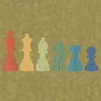 Funny Chess Pieces Board Game Lover Player Themed Chess Gift Garment-Dyed Women's Muscle Tee