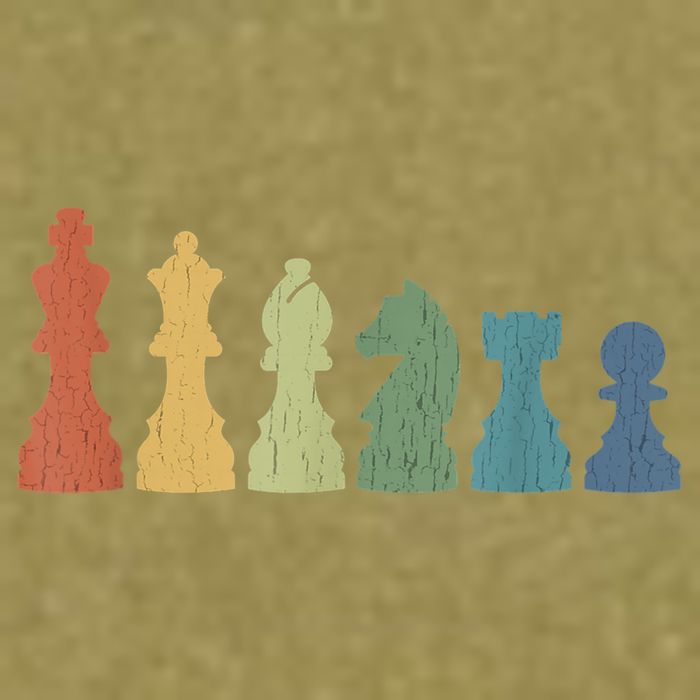 Funny Chess Pieces Board Game Lover Player Themed Chess Gift Garment-Dyed Women's Muscle Tee