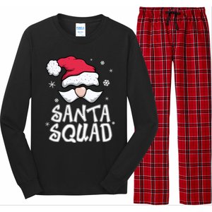 Family Christmas Pajamas Santa Squad Matching Christmas Long Sleeve Pajama Set