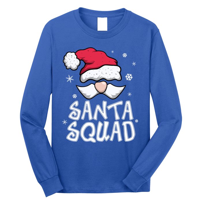 Family Christmas Pajamas Santa Squad Matching Christmas Long Sleeve Shirt