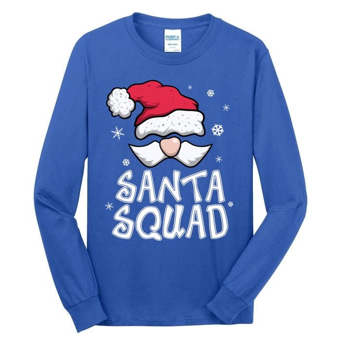 Family Christmas Pajamas Santa Squad Matching Christmas Tall Long Sleeve T-Shirt