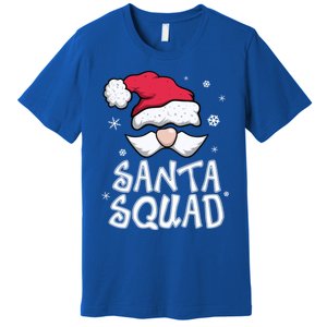 Family Christmas Pajamas Santa Squad Matching Christmas Premium T-Shirt