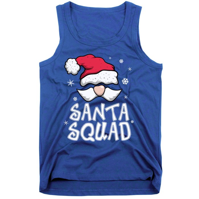 Family Christmas Pajamas Santa Squad Matching Christmas Tank Top