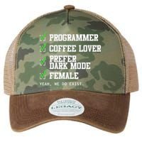 Funny Computer Programmer Software Developer For Women Legacy Tie Dye Trucker Hat