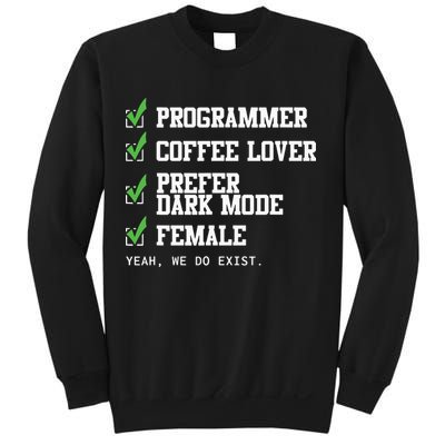 Funny Computer Programmer Software Developer For Women Sweatshirt