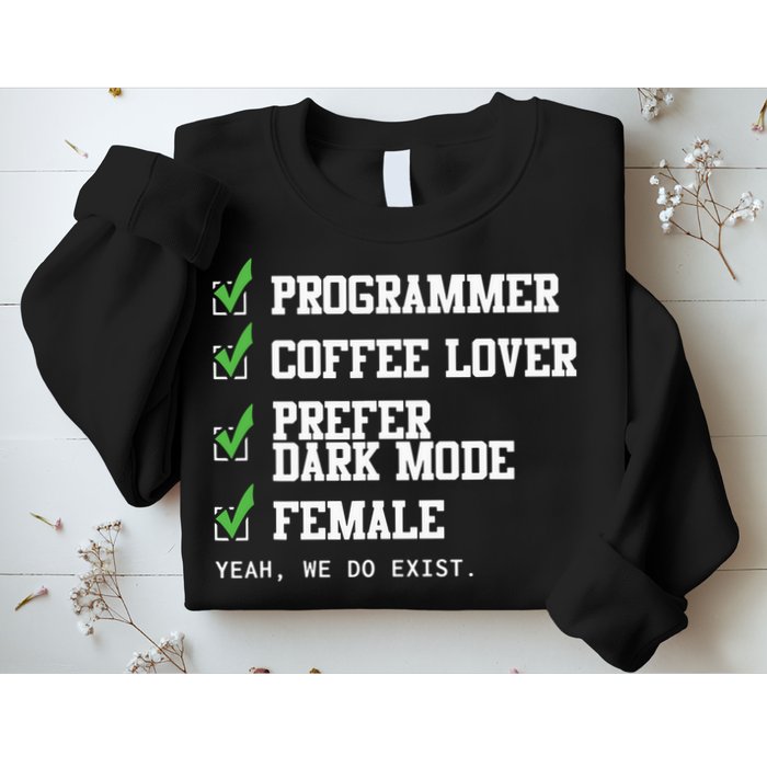 Funny Computer Programmer Software Developer For Women Sweatshirt