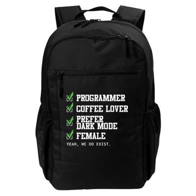 Funny Computer Programmer Software Developer For Women Backpack