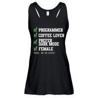 Funny Computer Programmer Software Developer For Women Ladies Essential Flowy Tank