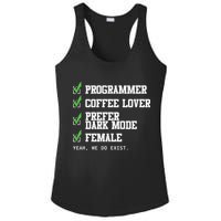 Funny Computer Programmer Software Developer For Women Ladies PosiCharge Competitor Racerback Tank