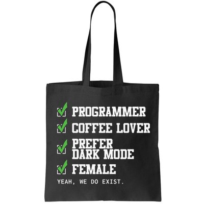 Funny Computer Programmer Software Developer For Women Bag