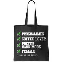 Funny Computer Programmer Software Developer For Women Bag