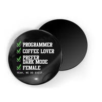 Funny Computer Programmer Software Developer For Women Magnet