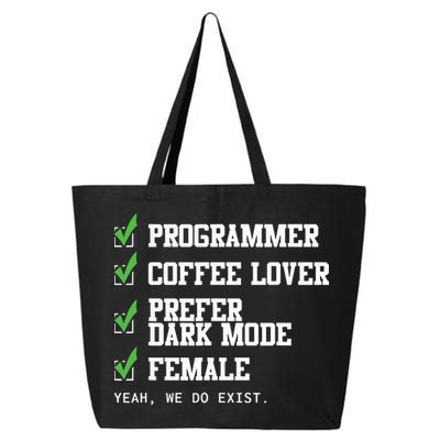 Funny Computer Programmer Software Developer For Women 25L Jumbo Tote