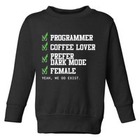 Funny Computer Programmer Software Developer For Women Toddler Sweatshirt