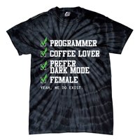 Funny Computer Programmer Software Developer For Women Tie-Dye T-Shirt