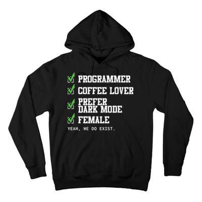 Funny Computer Programmer Software Developer For Women Tall Hoodie