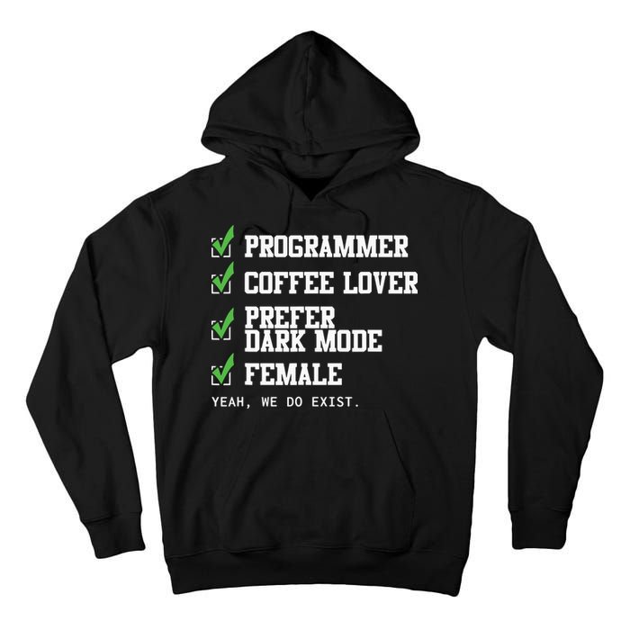 Funny Computer Programmer Software Developer For Women Tall Hoodie