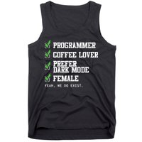 Funny Computer Programmer Software Developer For Women Tank Top