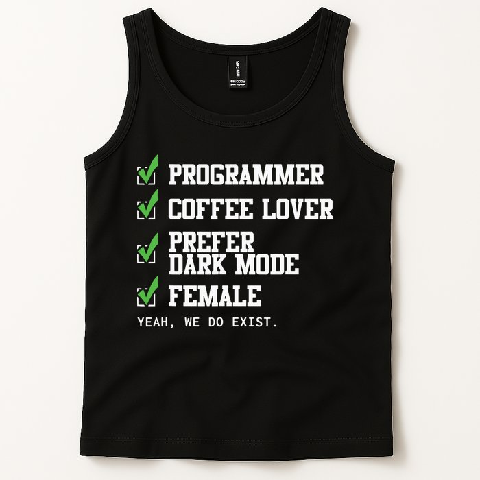Funny Computer Programmer Software Developer For Women Tank Top