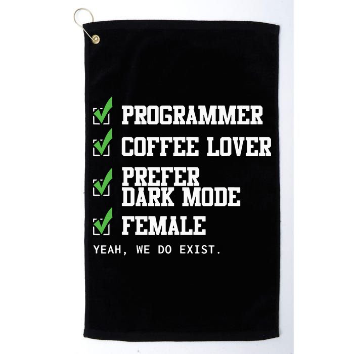 Funny Computer Programmer Software Developer For Women Golf Towel