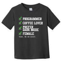 Funny Computer Programmer Software Developer For Women Toddler T-Shirt